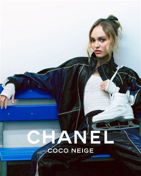 Chanel 'Coco Neige' 2023 Ad Campaign .